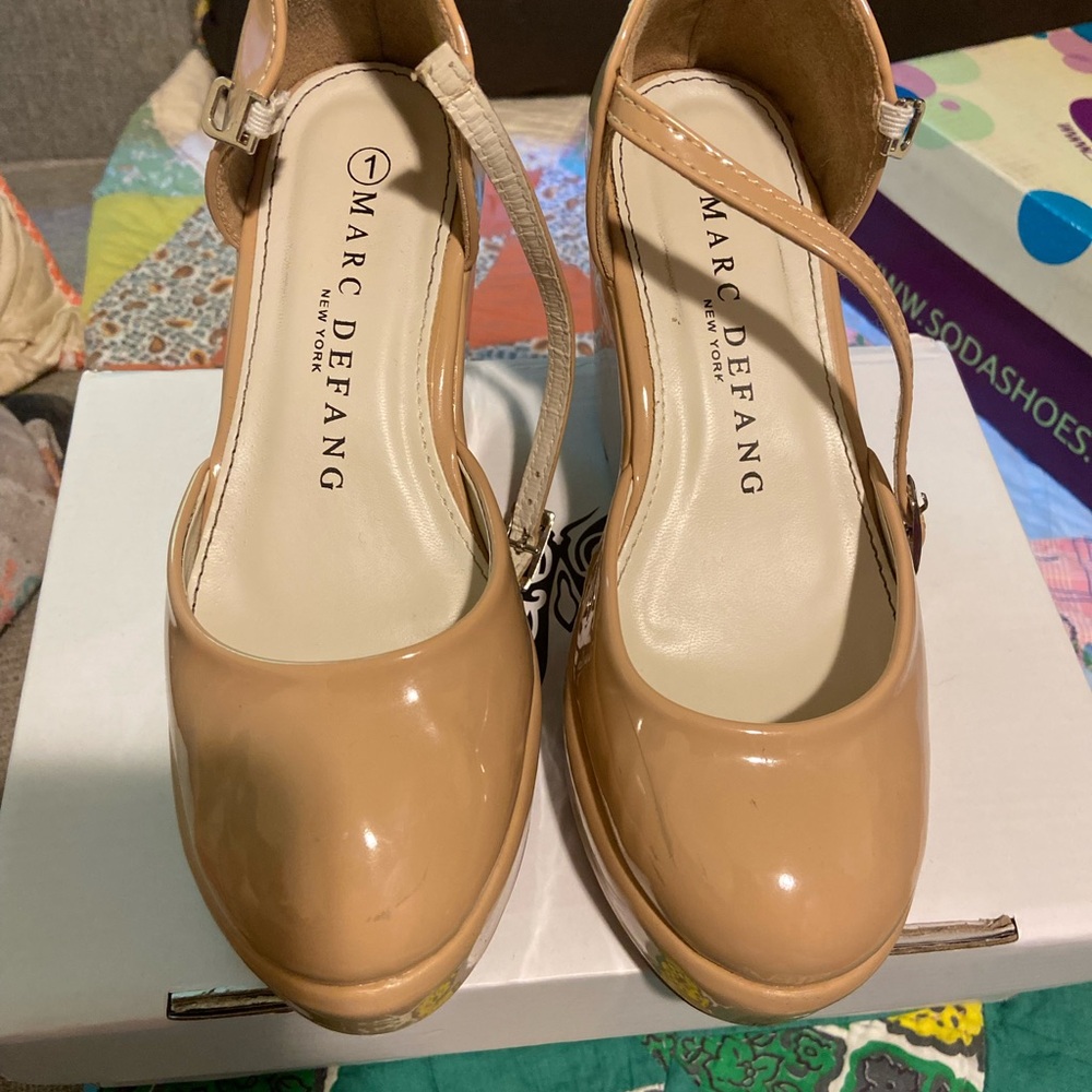 Marc Defang girls size 1 pageant interview shoes
